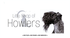 Desktop Screenshot of littleshopofhowlers.com